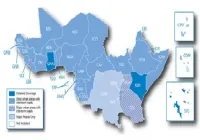 Map of East & West Africa for Garmin Devices - On Micro SD Card